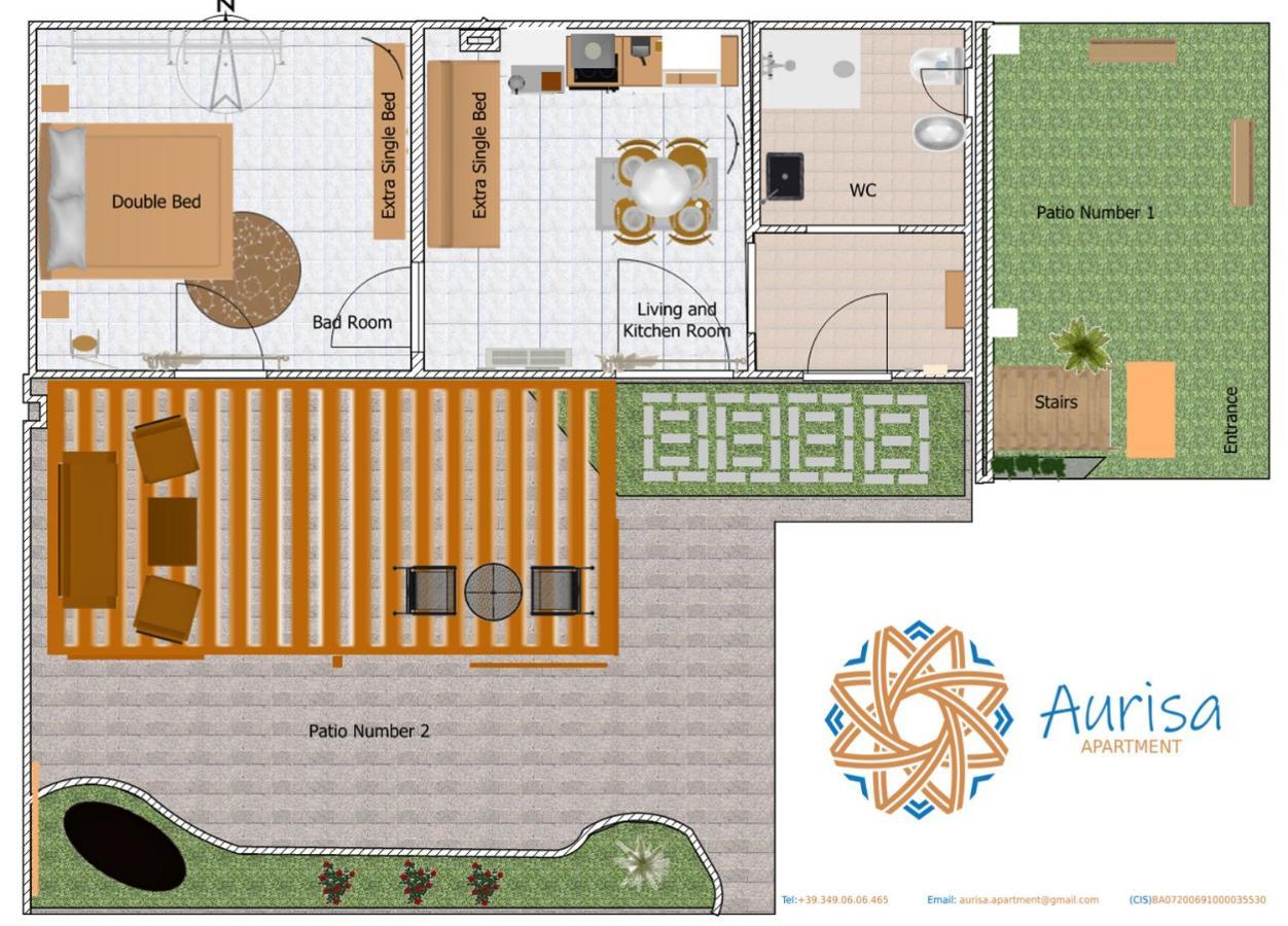 Aurisa Apartment Bari Exteriör bild